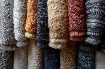 Les différents matériaux des tapis shaggy : Comment faire le bon choix